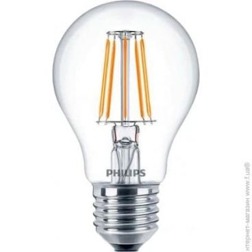 Лампы светодиодные Philips LED Fila ND E27 7.5-70W W