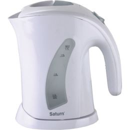 Чайник Saturn ST-EK0002 белый с серым