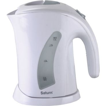 Чайник Saturn ST-EK0002 белый с серым