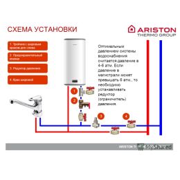 Водонагреватель накопительный Ariston SG-50