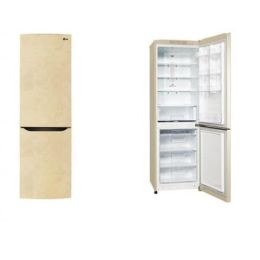 Холодильник с нижней морозилкой LG GA-B419SECL