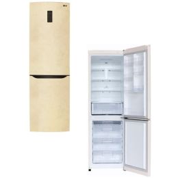 Холодильник с нижней морозилкой LG GA-B419SEQL